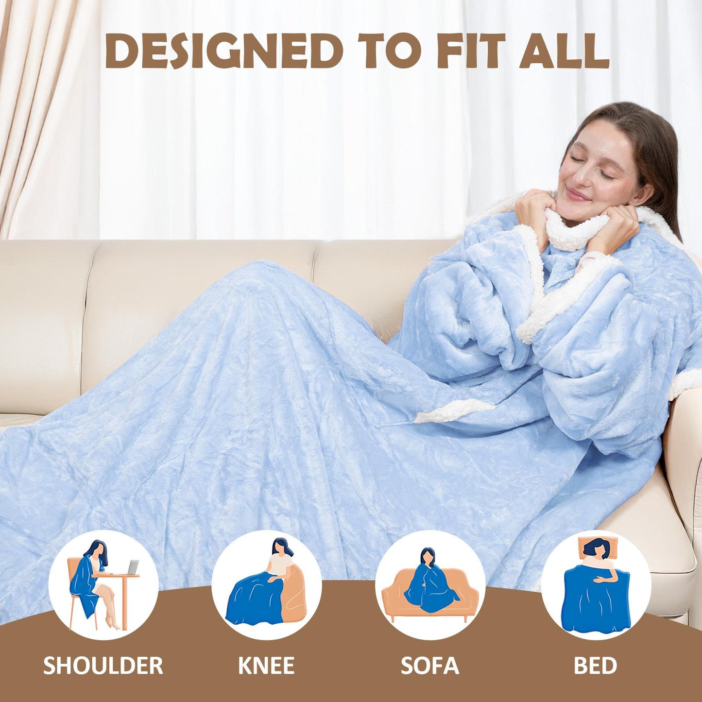 Cozifit® 2025 Heated Wearable Blanket